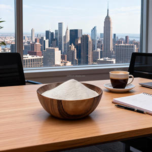 Гидролизованный рыбный коллаген в порошке: мелкомолекулярный пептид, водорастворимое косметическое сырье для здоровья кожи и пищевых продуктов - Product Image 1