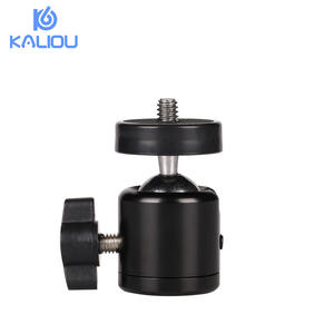 Mini stabilisateur métallique Q29 360° avec fonctions flexibles, support universel sphérique à un ou trois trous - Product Image 3