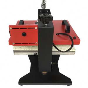 Peralatan mesin cap panas, kaus cetakan transfer panas digital dua tampilan sederhana mesin pres kepala goyang - Product Image 3