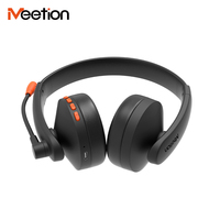 MEETION BTH003 Earphone Over-ear Headset Telepon BT 100 Jam Waktu Mendengarkan Peredam Kebisingan Headphone Nirkabel