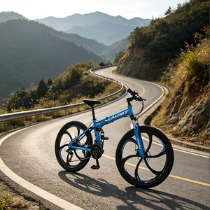 Vélo de montagne pliable de 20 pouces, 12 vitesses, suspension intégrale, frein à disque, vélo de montagne pour adultes - Product Image 4