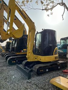 รถขุดไฮดรอลิกขนาดเล็ก Komatsu PC55 มือสองจากญี่ปุ่น สภาพดีเยี่ยม; เครื่องยนต์ เกียร์ มอเตอร์ไฮดรอลิก และชุดเกียร์ - Product Image 2
