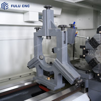 Centre de tournage CNC miniature FULU CK6150-1500 haute précision, machine à découper le métal, design écologique, garantie 1 an, 1500 mm