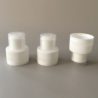 Vente en gros de bouchons de remplacement en plastique push-pull bouteilles d'eau bouteilles de soda bouchon à vis 28 mm couvercle de bouteille de sport torsadé
