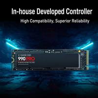 SSD Internal 990 PRO 1TB NVMe M.2 PCIe 4.0 X4, Kecepatan Tinggi 7450MB/s, V-NAND untuk PS5, Laptop, dan PC Gaming