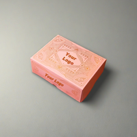 MuShine Produit personnalisé Boîtes en papier Glossy Matt Laminage Gaufrage Carton Impression 4C pour remerciement privé Boîtes cadeaux
