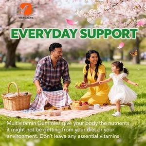 프라이빗 라벨 성인용 멀티비타민 구미, 에너지, 면역 건강, 비타민 및 미네랄 보충제 (남녀공용) - Product Image 5