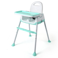 Chaise haute multifonctionnelle pour enfants en gros, 3 en 1, chaise portable pour bébé pour manger
