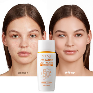 <span class=keywords><strong>Protector</strong></span> <span class=keywords><strong>Solar</strong></span> Híbrido de Marca Privada SPF50, Mineral, Ligero, Hidratante, de Amplio Espectro, con Ceramida y Centella Asiática, Calmante y Reparador - Product Image 4
