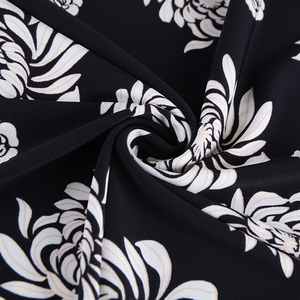 Estampado de flores 100% poliéster <span class=keywords><strong>doble</strong></span> lados de micro interlock ITY tela para tops de verano - Product Image 4