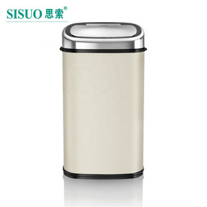 <span class=keywords><strong>Cubo</strong></span> <span class=keywords><strong>de</strong></span> <span class=keywords><strong>basura</strong></span> <span class=keywords><strong>de</strong></span> acero inoxidable cepillado <span class=keywords><strong>de</strong></span> alta capacidad <span class=keywords><strong>de</strong></span> 13 galones/<span class=keywords><strong>50</strong></span> <span class=keywords><strong>litros</strong></span> <span class=keywords><strong>Cubo</strong></span> <span class=keywords><strong>de</strong></span> <span class=keywords><strong>basura</strong></span> con sensor automático Tecnología sin contacto Cocina - Product Image 2