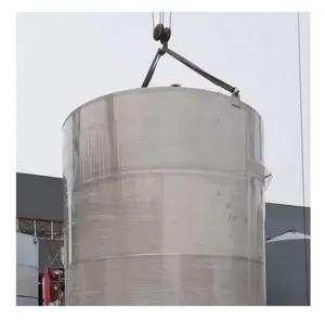 Sanitary Easy Return Customized Bioreactor For Wine Milk Beer Water Oil Fuel Liquid Fermentation Stainless Steel Storage Tank