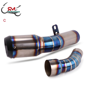 Silenciador de Escape de aleación de titanio para motocicleta, tubo de enlace medio, catalizador, ZX-6R, <span class=keywords><strong>ZX6R</strong></span>, ZX636, ZX10R, ZX-10R - Product Image 5
