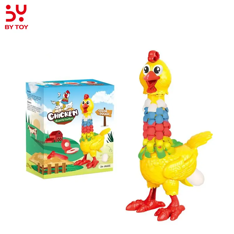 Brinquedo de espuma de argila ecológica, faça você mesmo, cor segura, material infantil, brinquedo de modelo de animal