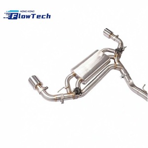 ระบบท่อไอเสียแบบ Catback พร้อมวาล์ว ทำจากสแตนเลส T304 สำหรับ BMW F40 M135i 2.0T B48 – แบบปลายท่อคู่ พร้อมระบบควบคุมวาล์วแบบรีโมท - Product Image 5