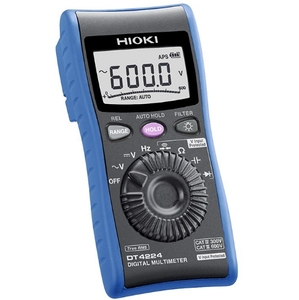 มัลติมิเตอร์ดิจิตอล HIOKI รุ่น DT4224 สามารถแสดงผลได้สูงสุด 6000 หน่วย และมีฟังก์ชันวัดค่าความต้านทานและฟังก์ชันตรวจจับแรงดันไฟฟ้า - Product Image 5