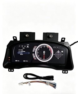 Carcasa de Metal Negra de Alta Calidad, Pantalla LCD HD de 12.3 Pulgadas, Reemplazo del Panel de Instrumentos Digital para Toyota Prado LC120 Yuefu PLDYJ-LC120 - Product Image 4