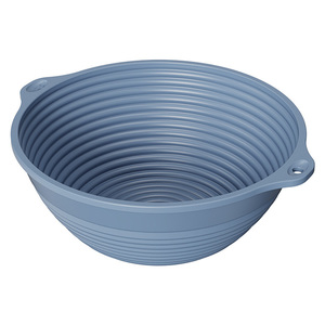 Nouveau panier à pain rond en silicone personnalisé, pliable, pour la levée de la pâte, idéal pour la cuisson du pain au levain et les outils de pâtisserie - Product Image 3