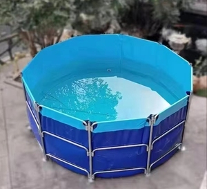 ถังเพาะพันธุ์ปลาพีวีซีขนาดใหญ่พร้อมระบบกรองแบบดรัม สำหรับอุปกรณ์การเพาะเลี้ยงสัตว์น้ำเชิงพาณิชย์ - Product Image 5