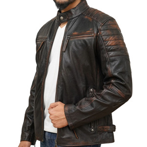 Vestes en cuir pour hommes, chaudes, élégantes, durables, pour tous les jours, conçues sur mesure, de haute qualité, pour l'hiver. - Product Image 4