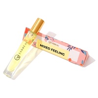 Bouteille de testeur de parfum à rouleau 10ml, impression de Logo personnalisé, petit vaporisateur en verre