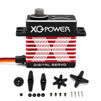 Servomoteur numérique sans balais XQ-S8135D 35 kg à couple élevé, engrenages en acier inoxydable, étanche, boîtier en aluminium CNC, 8,4 V, pour UAV, vente en gros OEM