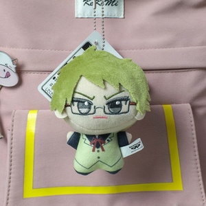 Japanischer Anime '<span class=keywords><strong>Bungou</strong></span> Stray Dogs' Polyester-Plüschpuppe Schlüsselanhänger PP-Baumwolle Nuno Nakahara Chya Dazai Osamu Figuren-Spielzeug - Product Image 6