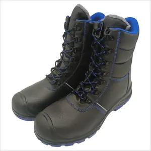 CE 오일 방수 미끄럼 방지 작업 신발 강철 발가락 펑크 방지 남성 산업 건설 안전 신발 부츠