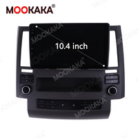 Radio para Auto con Sistema Android, Reproductor Multimedia, GPS, Pantalla Táctil, 6GB+128GB, para Infiniti FX35 2003 2004 2005 2006 2007