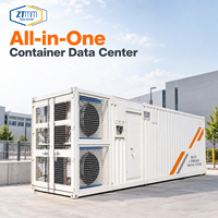 Centre de données en conteneur de 40 pieds avec capacité informatique de 56 kW, 8 baies de serveurs, livraison en 30 jours, fournisseur de salles informatiques certifié CE
