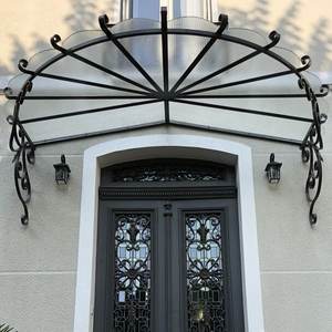 <span class=keywords><strong>Auvent</strong></span> <span class=keywords><strong>d</strong></span>'art <span class=keywords><strong>en</strong></span> <span class=keywords><strong>fer</strong></span> <span class=keywords><strong>forgé</strong></span> à la main de luxe conception de <span class=keywords><strong>d</strong></span>éfilement personnalisée <span class=keywords><strong>pour</strong></span> l'<span class=keywords><strong>entrée</strong></span> de la villa et la protection des fenêtres - Product Image 3