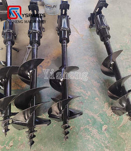 Máy xúc tập tin đính kèm chất lượng cao Máy xúc thủy lực Trái Đất Auger khoan nhà cung cấp cho Đóng cọc và đất Auger - Product Image 5