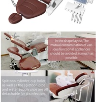 Chine Fabricant d'équipement dentaire Unité de fauteuil dentaire Unité dentaire de luxe mobile de haute qualité