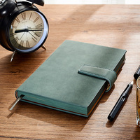 A4 A5 Blank Journal Notebook PU Lederbezug Hardcover Werbe heft für Business Work School Supplies