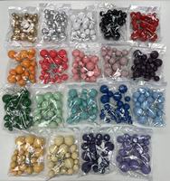 20 pièces/sac, tailles mixtes 2, 2,5, 3, 4 cm, boules artificielles or, argent, rose, bleu, décoration de gâteau d'anniversaire, fournitures de décoration de gâteau
