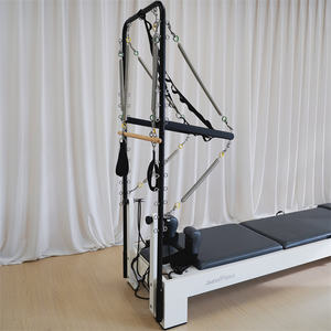 Colores y Logotipos Personalizados Disponibles, la Torre Viene con Todos los Accesorios Necesarios, Reformer de Pilates de Madera de Haya - Product Image 4