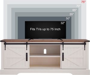 Porte de grange de luxe, décoration de console tv, armoire de cheminée, support de télévision <span class=keywords><strong>pour</strong></span> 75 pouces avec chauffage led, cheminée - Product Image 6