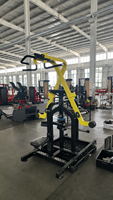 Machine à triceps SK- Lat Pulldown à charge par plaques, équipement de musculation pour le dos, en acier de 3,0 mm pour salle de sport commerciale