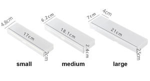 Bview Art <span class=keywords><strong>astuccio</strong></span> in plastica trasparente <span class=keywords><strong>astuccio</strong></span> in plastica per cancelleria con coperchio incernierato e chiusura a scatto - Product Image 2
