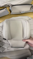 Housses de siège auto personnalisées imperméables de luxe pour Benz Vito V-class Toyota, housses de siège auto personnalisées