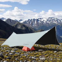 Noir Oxford Étanche Auvent Tente Filet Extérieur Rouge Hexagonal Papillon Pare-Brise Parasol Ultra Léger Camping Table Chaise