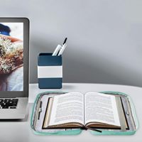 Grands livres utilitaires personnalisés transport sacs à main étanche Bible couverture étui de protection avec supports