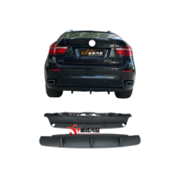 Venta caliente de alta Calidad 2008 ~ 2013 X6 E71 actualizado a MP Style Full Body Kit para BMW Parachoques delantero, difusor trasero, faldón lateral