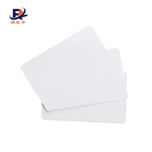 Carte de contrôle d'accès RFID Standard, blanc, avec puce TK4100/M1k, prix pas cher, 100 pièces