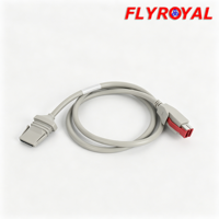 Câble d'alimentation USB personnalisé 24V pour terminal de point de vente, assemblage de câble d'alimentation avec connecteur industriel rouge pour borne libre-service