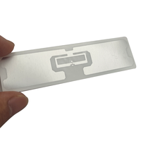 Mini etiquetas de superficie lisa U9 Chip pegatina impermeable UHF RFID etiquetas pegatinas de papel Rfid UHF etiqueta 860-960Mhz 97*27 etiqueta Rfid