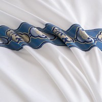Ensemble de literie d'hôtel quatre pièces en mélange polyester-coton, satin brossé trois points, respectueux de la peau, teinture réactive, personnalisable, blanc
