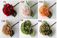 Bunga Hydrangea Latex Real Touch, Bunga Palsu Mewah untuk Meja Makan, Beraroma, Tahan Lama, Grosir untuk Hari Valentine