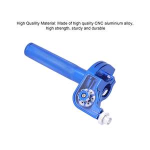 Poignée d'accélérateur rapide en alliage d'aluminium CNC 22 mm pour scooter, vélo électrique, moto, systèmes de carrosserie 7/8'' - Product Image 4