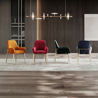 Chaises de salle à manger et de restaurant confortables à dossier haut pour coiffeuse de salon de café avec siège de cadre